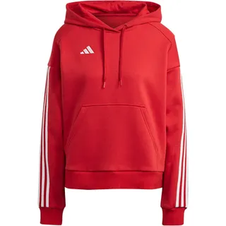 Adidas Womens Sweatshirt (Long Sleeve) Tiro 23 Competition Cotton Hoodie, Team Power Red 2,