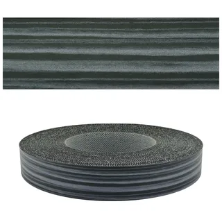 Mprofi MT Kantenumleimer Surf Schwarz 22mm x 20m | Melamin – 8404/22/20 | Melamin-Kantenband mit Schmelzkleber zum Aufbügeln für Möbelplatten, Regalböden, MDF und Spanplatten | 0,5 mm stark