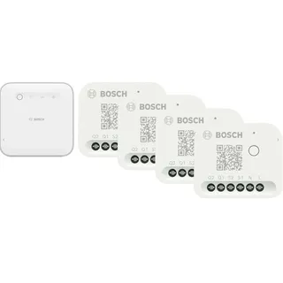 Bosch Smart Home Starter-Set 1 St. Controller II & 4 Rolladensteuerungen Weiß