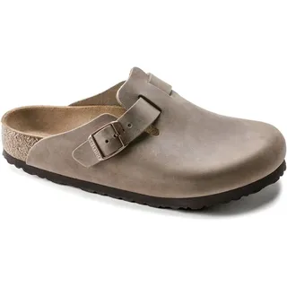 Birkenstock Boston Nubukleder geölt schmal tabacco brown 39