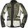 Textiljacke Grau/Grün/Schwarz XS