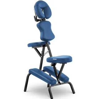 physa Massagestuhl klappbar  - 47 x 72 x 115 cm - 160 kg - blau