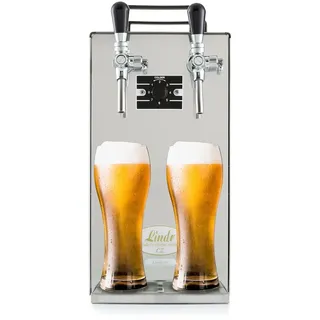 ich-zapfe Zapfanlage, - Kontakt 40 Bierzapfanlage 2-leitig Trockenkühler, Durchlaufkühler 50 Liter/h, Green Line