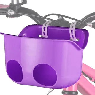 Knowlife Puppen Fahrradsitz Vorne Korb, Kindersitz Fahrrad Vorne, Fahrrad Frontkorb Mit Gurten Für Platzierung Von Plüschtieren Puppe, Puppensitz Für Kinderfahrrad, Dreirad, Laufrad, Kinderwage