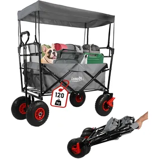 Lemodo Bollerwagen faltbar grau
