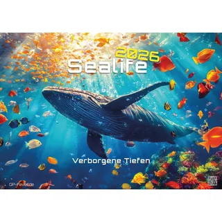 GP-Fever.de Sealife - verborgene Tiefen - 2026 - Kalender DIN A2: