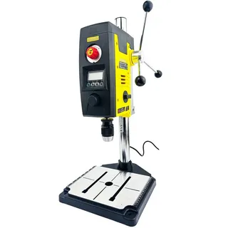 WELDINGER Tischbohrmaschine TB-2500 electronic 200-2500 U/min 800 W, 230 V, max. 2500,00 U/min gelb|schwarz