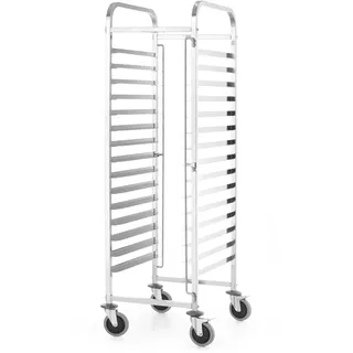HENDI Räumwagen , Kitchen Line, Silber, 470x620x(H)1735mm