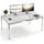 Konferenztisch VERSEE VST1 150x60 cm höhenverstellbar stabil Grau