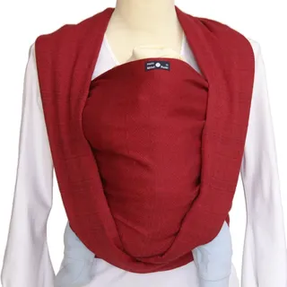 Didymos Babytragetuch, Modell Prima rubinrot, Größe 6