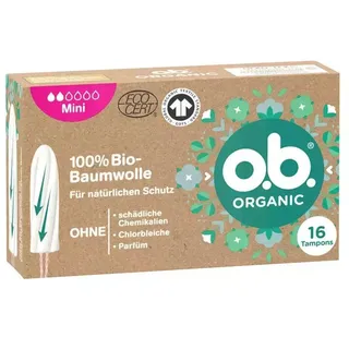 o.b. Tampons Organic mini 16 St.