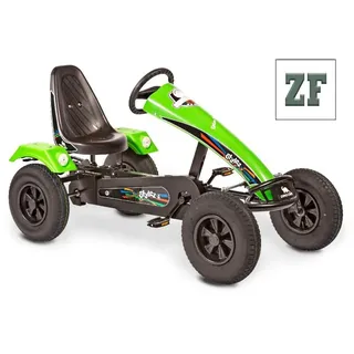 Dino-Cars Stylez - Rahmen Schwarz | Frontspoiler und Kotflügel Grün | Leichtlauf