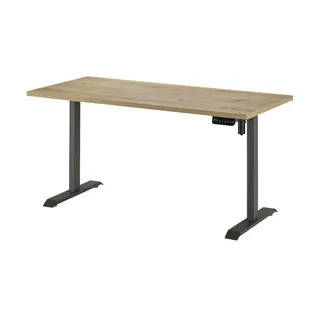 Composad Schreibtisch ENERGIA Anthrazit / Artisan Eiche Dekor
