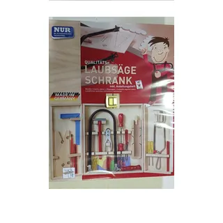 Pebaro Laubsägeschrank inkl. Werkzeug (407V)