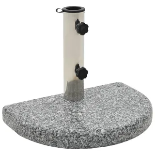vidaXL Schirmständer Granit 10 kg Grau