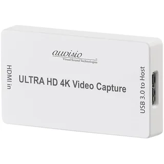 auvisio HDMI Videorecorder: HDMI-Video-Rekorder & Streaming-Box, 4K / UHD, USB 3.0, 30 Bilder/Sek. (Recorder, DVR, PS5)