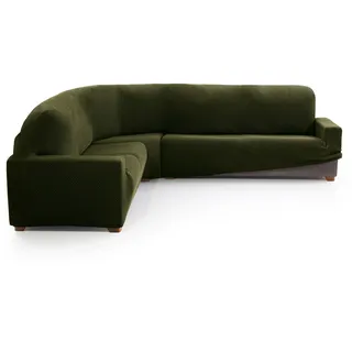 MAXIFUNDAS FUNDAS DE SOFA & CHAISE LONGUE. Sofaüberwurf für Ecksofas, geprägt, sehr elastisch, für Ecksofas.