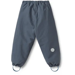 Wheat Stoffhose WHEAT "WHEAT Ski Pants Jay", Jungen, Gr. 116, Normalgrößen, grau blau, 100% Nylon, unifarben, normal, Hosen Stoffhose
