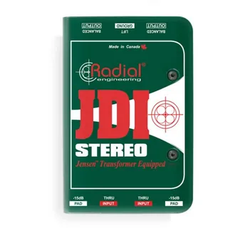 RADIAL JDI Stereo Passive Direktbox Grün