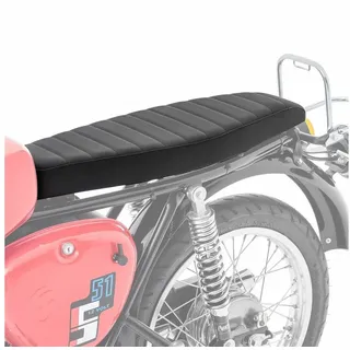 Craftride Sitzbank flach VS1 kompatibel mit Simson S50 S51 S70 schwarz