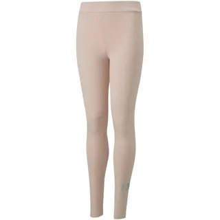 Puma Ess+ Metallic Logo Leggings Mädchen rose quartz 176