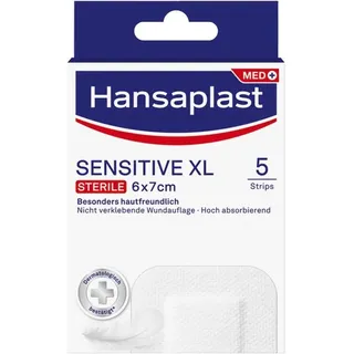 Hansaplast Sensitive Wundverband steril 6 x 7 cm 5 St.
