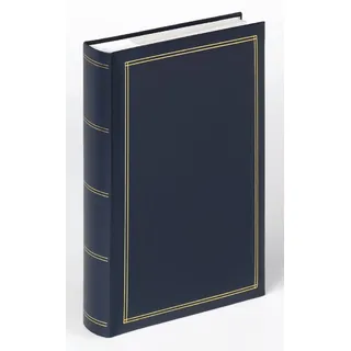 walther design Walther ME-140-L Memoalbum Monza blau für 300 Fotos 10x15