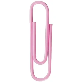 Alco Briefklammer Metall kunststoffüberz 26mm orange 1000 Stück