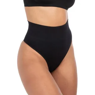 SMILODOX Mid Waist String Nysa, Größe S in Schwarz Schwarz