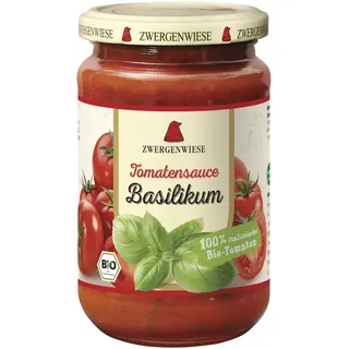 zwergenwiese naturkost gmbh Zwergenwiese Tomatensauce Basilikum bio