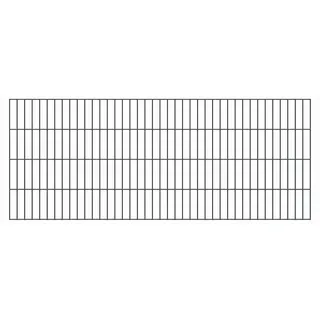 GAH Alberts Doppelstabmatte 656 0,8 x 2,0 m anthrazit