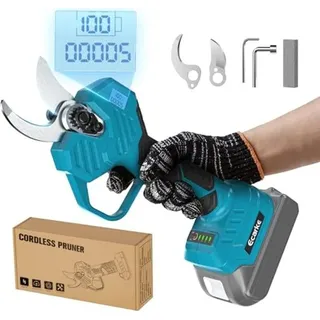 Ecarke Cordless Lopper, professionelle elektrische Schnittschere kompatible Makita 18-V-Batterie, 38-50 mm Schnittdurchmesser, tragbares Gartenwerkzeu
