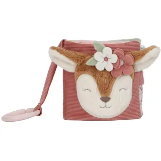 Little Dutch 9019 Buggybuch Stoffbuch Fühlbuch - Fairy Garden rosa