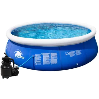 Steinbach Speed-Up Pool Set 366 x 84 cm inkl. Sandfilter