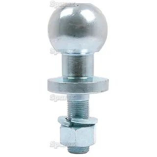 Sparex - Heavy Duty Tow Ball Pin-ATV/Quad - Chrom - 19 mm/50 mm