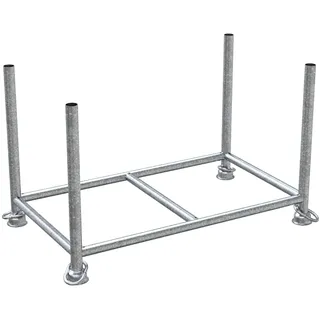 Schake Stapelpalette 1,3 m x 0,7 m x 0,7 m Feuerverzinkt