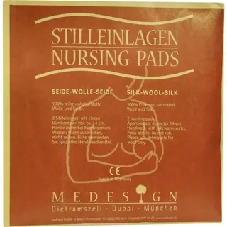 Medesign STILLEINLAGEN Seide/Wolle/Seide 2 St