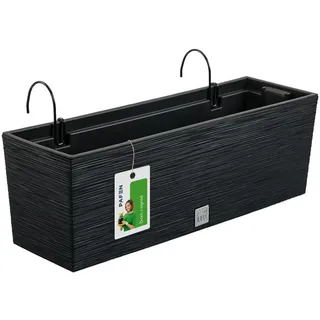 Blumentopf Pflanzkübel FURU Square Balkonkasten Blumenkübel Anthrazit