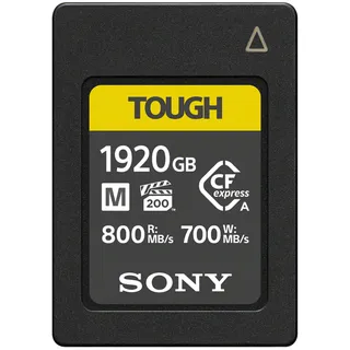 Sony Tough CFexpress Karte Typ A R 800 MB/S / W 700 MB/S 1920 GB