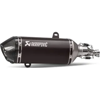 Akrapovic Slip-on Auspuff Akrapovic Vespa GTS 125cc Euro 5 schwarz