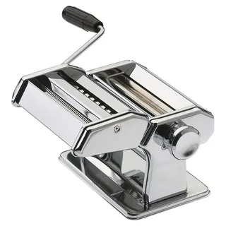GEFU Set: Pastamaschine PASTA PERFETTA + Pastatrockner, Pastamaschine, Silber, Schwarz