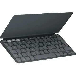 Logitech Keys-To-Go 2 für iPad, iPhone, Mac und Apple TV Graphit