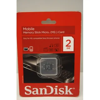SanDisk M2 Karte 2GB Memory Card Speicherkarte Stick Micro