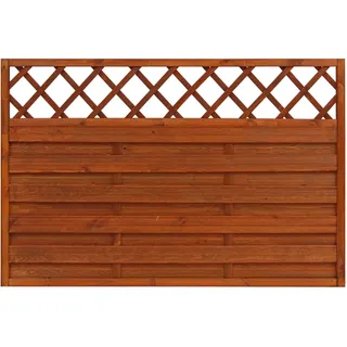 Andrewex Sichtschutzzaun Element Country 120 x 180 cm teak