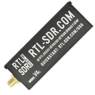 RTL-SDR Blog V4 R828D RTL2832U 1PPM TCXO SMA Software Defined Radio (nur Dongle) (USB-C)
