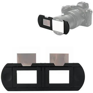 JJC FH-5 Slide-Halterung, 2 Stück, 35 mm Gleitschlitze, Träger für Nikon ES-2 Film-Digitalisierungsadapter und andere Dias, Digitalisierung, Kopieren, Restaurierungszubehör