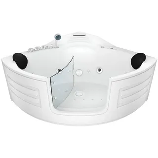 AcquaVapore Whirlpool Badewanne 150 x 150 cm (W70-TH)