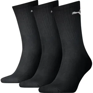 Puma Sport Crew 3er Pack schwarz 47-49