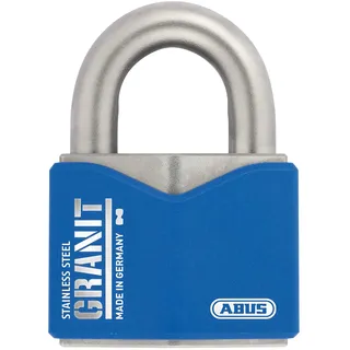 ABUS Granit Vorhangschloss 37ST/55 B/DFNLI #SZP Sicherungskarte + Mehrschlüssel