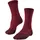 Wool Damen Socken 1 Paar Rot 35-36
